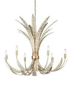 Product Image 1 for Foliatura Chandelier from Currey & Company