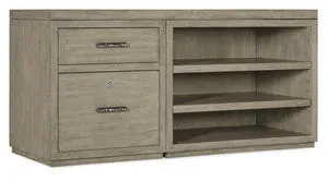 Product Image 1 for Linville Falls 60" Credenza with File and Open Desk Cabinet from Hooker Furniture