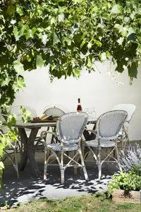 Product Image 1 for Isabell Rattan Bistro Armchair from Sika Design