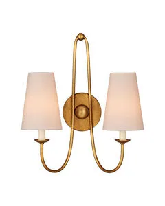 Product Image 1 for Brayden Double-Light Wall Sconce from Currey & Company