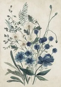 Product Image 1 for Blue Meadow Reverie III from Leftbank