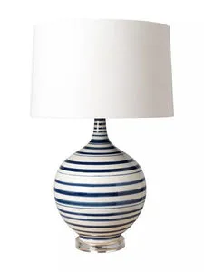 Product Image 1 for Tideline Dark Blue & White Table Lamp from Surya