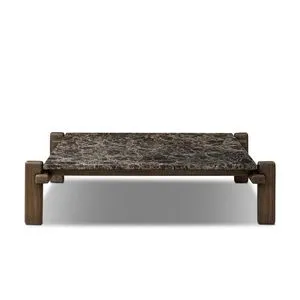 Product Image 1 for Marcia Brown Emperador Marble Coffee Table from Four Hands