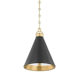 Product Image 1 for Osterley 1-Light Small Distressed Bronze Pendant from Hudson Valley