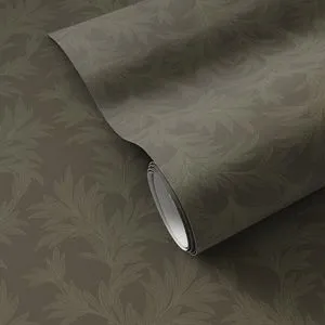 Product Image 1 for Lush Leaves Olive Night I Wallpaper by Getty Images from Four Hands