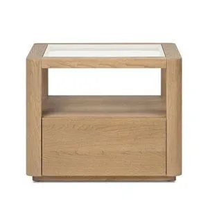 Product Image 1 for Shiloh Tempered Glass End Table from Four Hands