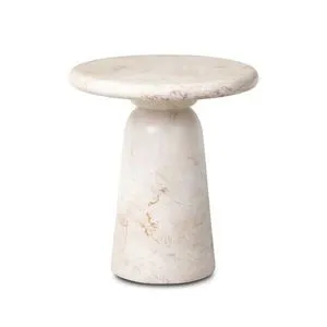 Product Image 1 for Cornelia Natural Veined Concrete Outdoor End Table from Four Hands