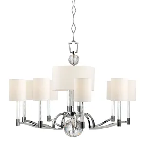 Product Image 1 for Waterloo 12 Light Chandelier from Hudson Valley