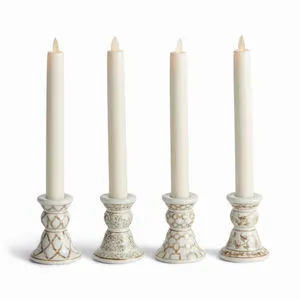 Product Image 1 for Province Taper Holders, Set Of 4 from Napa Home And Garden
