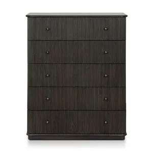 Product Image 1 for Ona Smoked Black Mindi Tall Dresser from Four Hands