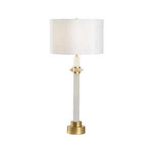 Product Image 1 for Jackie Alabaster Table Lamp from Chelsea House