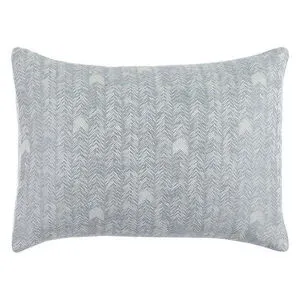 Product Image 1 for Lana 100% Cotton Gray Embroidered Sham from Classic Home Furnishings
