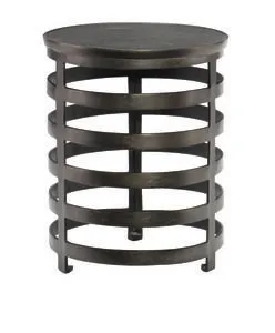 Product Image 1 for Interiors Apsley Round Chairside Table from Bernhardt Furniture