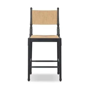 Product Image 1 for Fayth Stained Black Ash Bar + Counter Stool from Four Hands
