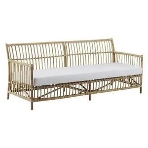 Product Image 1 for Caroline Rattan 3-Seater Sofa Bench from Sika Design