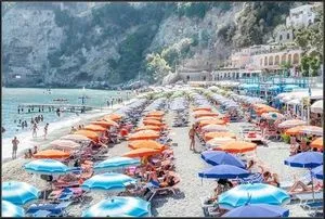 Product Image 1 for Umbrellas of Positano Beach from Leftbank