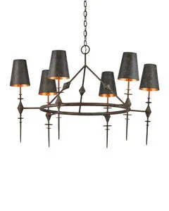 Product Image 1 for Anselm Chandelier from Currey & Company