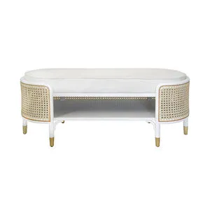 Product Image 1 for Beale Oval Bench from Worlds Away