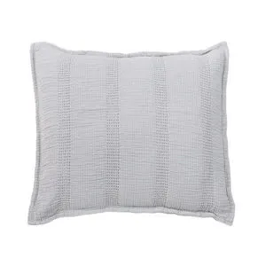 Product Image 1 for Nantucket Cotton Euro Sham - Grey from Pom Pom at Home