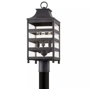 Product Image 1 for Holstrom 3 Light Post from Troy Lighting