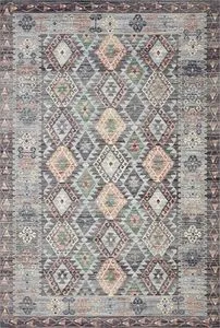 Product Image 1 for Zion Grey / Multi Rug from Loloi