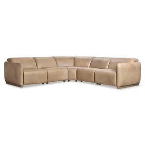 Product Image 1 for Alta 5-Piece Leather Power Motion Sectional from Bernhardt Furniture