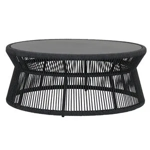 Product Image 1 for Milano Coffee Table with 40" Round Honed Absolute Granite Insert Top from Sunset West