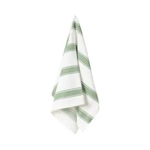 Product Image 1 for Alessa Kitchen Towel Herringbone Stripes , Set of 4 - Chive from Casafina