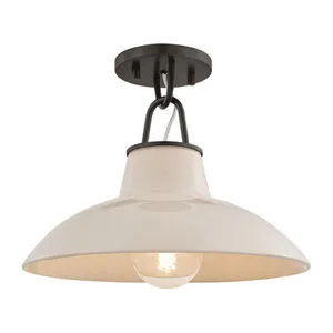Product Image 1 for Pottersville Distressed Bronze Flush Mount from Hudson Valley