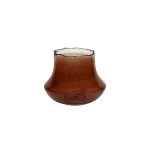 Product Image 1 for Famiglia Amber Vase Glass from BIDKHome