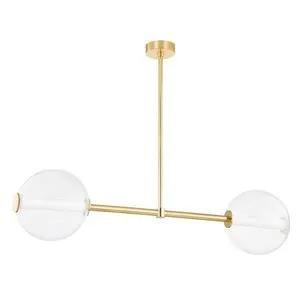 Product Image 1 for Richford 2-Light Aged Brass Island from Hudson Valley