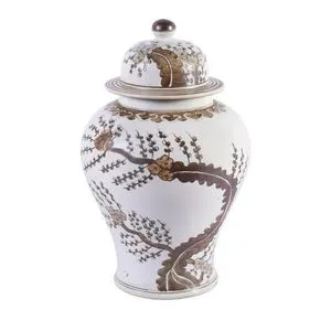 Product Image 1 for Brown Hong Wu Temple Jar Plum Blossom Motif from Legend of Asia