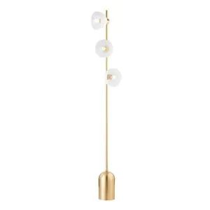 Product Image 1 for Belle Modern Gold Floor Lamp from Mitzi
