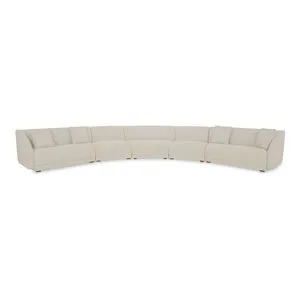 Product Image 1 for Fraser 5 Piece Modular Sectional from Moe's