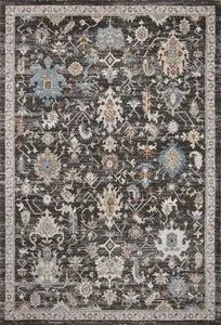 Product Image 1 for Odette Charcoal / Multi Traditional Rug - 7'10" x 10' from Loloi