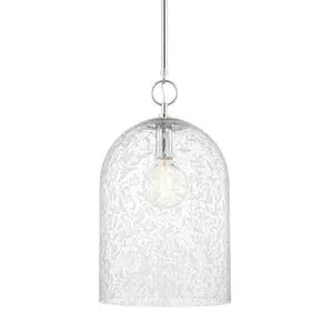Product Image 1 for Belleville 1-Light Large Pendant - Polished Nickel from Hudson Valley
