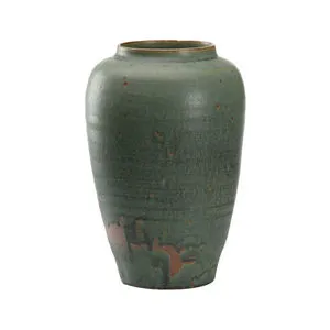 Product Image 1 for Japanese Green Vase from Chelsea House