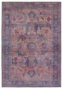 Product Image 3 for Ainsworth Medallion Blue/ Pink Rug from Jaipur 