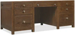 Product Image 1 for Driftwood Executive Desk from Hooker Furniture