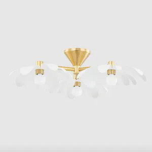 Product Image 2 for Twiggy 3 Light Semi Flush Mount from Mitzi