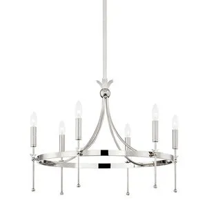 Product Image 1 for Gates 6 Light Chandelier from Hudson Valley
