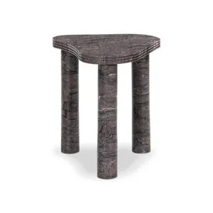 Product Image 1 for Manoli Smoke Plum Marble End Table from Four Hands