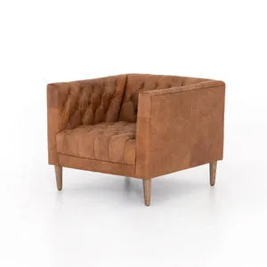 Product Image 2 for Williams Leather Chair - Washed Camel from Four Hands