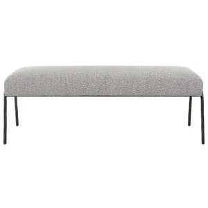 Product Image 2 for Jacobsen Modern Gray Bench from Uttermost