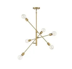 Product Image 3 for Bradley 6 Light Adjustable Chandelier from Savoy House 
