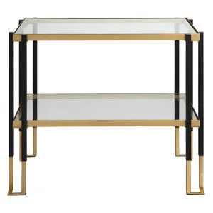 Product Image 1 for Kentmore Glass Side Table from Uttermost