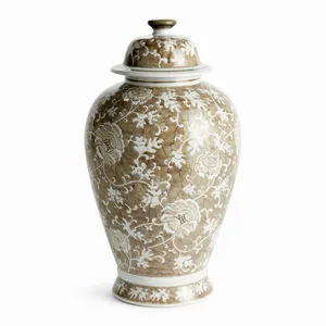 Product Image 1 for Province Lotus Lidded Ginger Jar from Napa Home And Garden