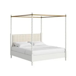 Product Image 1 for Haven Upholstered Canopy Poster Bed from A.R.T. Home Furnishings