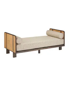 Product Image 1 for Celebes Calcutta Linen Settee from Currey & Company