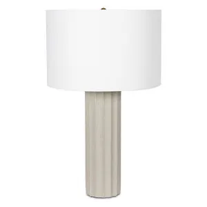 Product Image 1 for Tambour Concrete Table Lamp from Regina Andrew Design